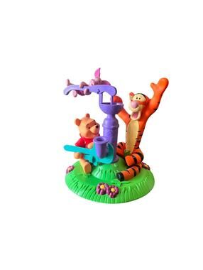 Vintage Disney Winnie The Pooh Sprinkler Tigger Piglet Yard Toy